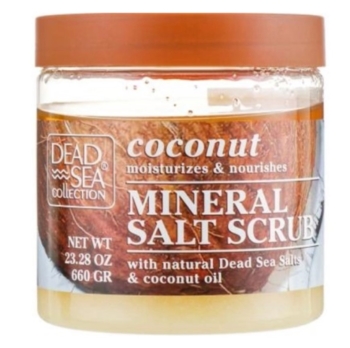 Скраб для тела Dead Sea Collection с минералами Мертвого моря и маслом кокоса 680 г - Pampik