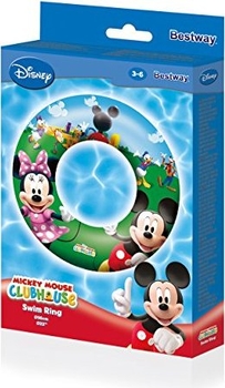 Круг для купания Bestway Disney Mickey and the Roadster Racers, 56 см (453383) - Pampik - 2