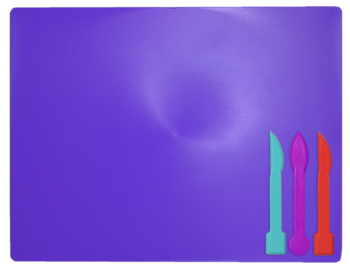 Доска для пластилина ZiBi Kids Line, 3 стека, фиолетовая (ZB.6910-07) - Pampik