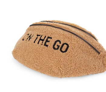 Сумка через плечо Childhome Banana bag Teddy Beige (CWBANAT) - Pampik - 6