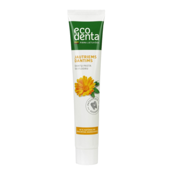 Зубна паста Ecodenta basic line Sensitivity Relief, для чутливих зубів, 75 мл - Pampik