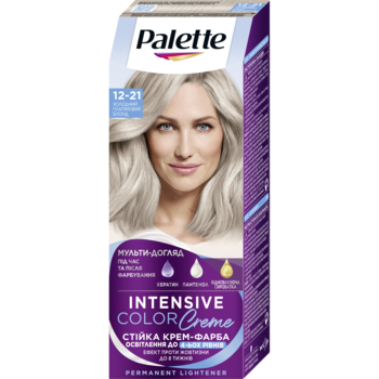 Фарба для волосся Palette ICC 12-21 холодний платиновий блонд, 110 мл - Pampik