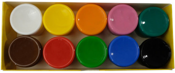 Фарби гуашеві Школярик, 10 кольорів (301215008-UA) - Pampik - 2