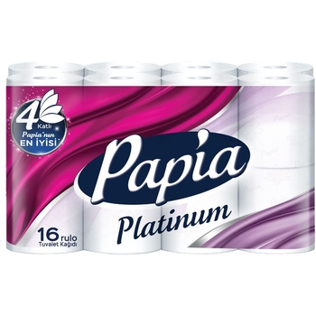 Туалетний папір Papia чотиришаровий 16 шт. (67140) - Pampik