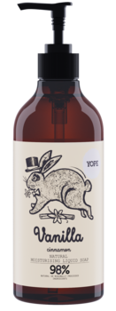 Рідке мило для рук Yope Vanilla & Cinnamon, 500 мл - Pampik