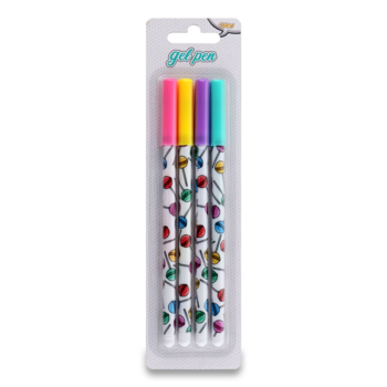 Набор гелевых ручек Offtop Сладкие 16, 4 цвета, 4 шт. (849928) - Pampik