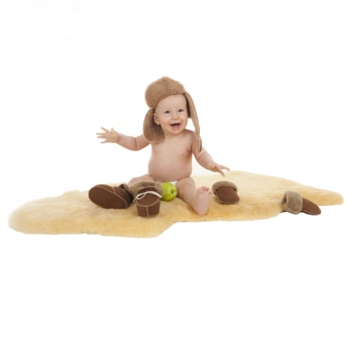 Шкурка из натуральной овчины Kaiser, 90х100 см (68111) - Pampik - 2