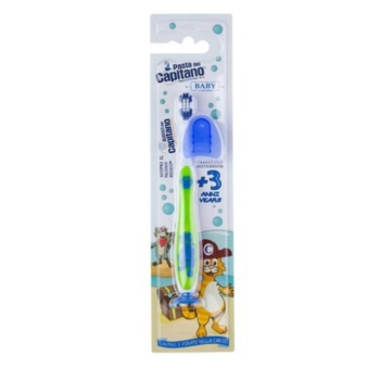 Зубна щітка Pasta Del Capitano Baby, 3+, зелений - Pampik