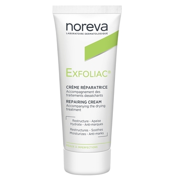 Крем для обличчя, що відновлює Noreva Ексфоліак, 40 мл - Pampik