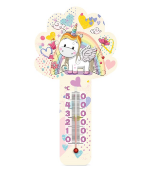 Термометр Склоприлад Улюбленець Єдиноріг (300071) - Pampik