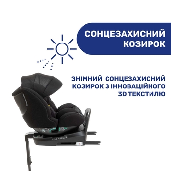 Автокресло Chicco Seat3Fit i-Size Air, черный (79879.72) - Pampik - 16