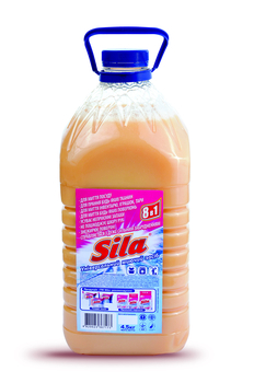 Мыло хозяйственное жидкое Sila, 4,5 кг - Pampik