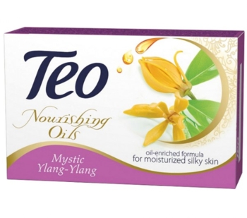 Mило тверде Тео Nourishing Oils Ylang-Ylang, фіолетовий, 100 г (28279) - Pampik