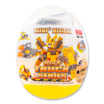 Конструктор у яйці Offtop Трансформер (860221) - Pampik