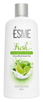 Крем-гель для душу Esme Fresh, 400 мл - Pampik