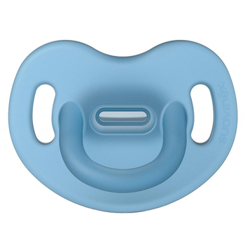 Пустушка силіконова Suavinex, 0-6 міс., блакитний (307246) - Pampik
