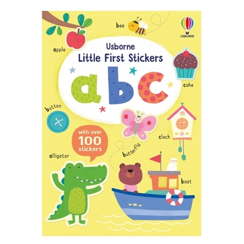 Little First Stickers ABC - Felicity Brooks, англ. язык (9781474986564) - Pampik