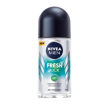 Антиперспірант Nivea Men Fresh Kick, кульковий, 50 мл - Pampik