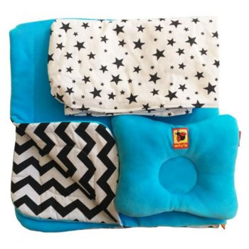 Постільний набір Масик Bed Set Newborn, блакитний (MC 110512-10) - Pampik