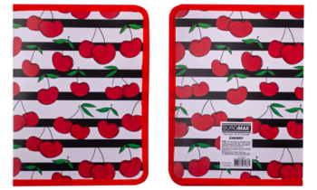 Папка на блискавці Buromax Cherry, В5, червоний (BM.3961-05) - Pampik - 3