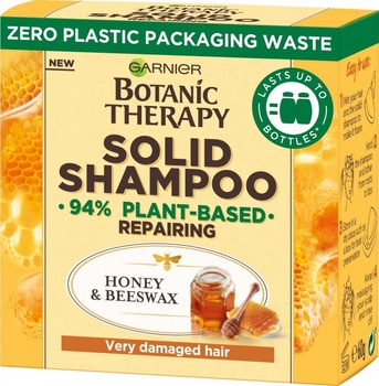 Твердий шампунь Garnier Botanic Therapy Мед, для дуже пошкодженого волосся, 60 г - Pampik - 3