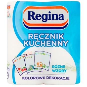 Паперові рушники Regina, двошарові, 2 рулони (414695) - Pampik