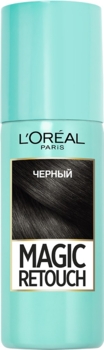 Тонирующий спрей для волос L'Oreal Paris Magic Retouch, тон 01 (черный), 75 мл - Pampik