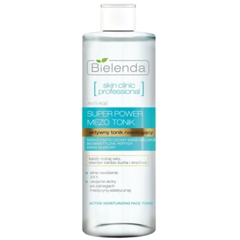 Зволожувальний тонік для обличчя Bielenda Skin Clinic Professional, з гіалуроновою кислотою, 200 мл - Pampik