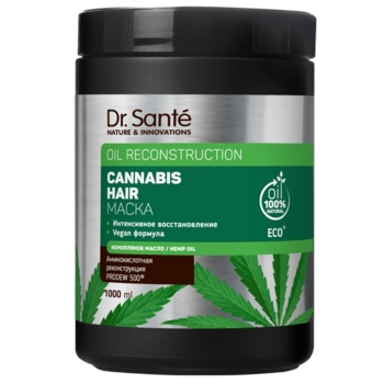 Маска для волос Dr. Sante Cannabis Hair, 1000 мл - Pampik