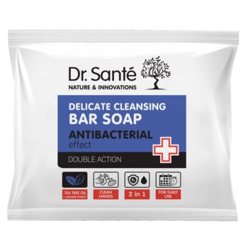 Мыло Dr. Sante Double action Антибактериальный эффект, 100 г - Pampik