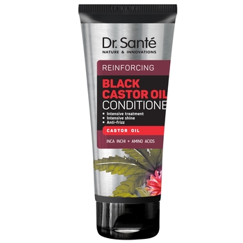 Бальзам для волосся Dr. Sante Black Castor Oil, 200 мл - Pampik
