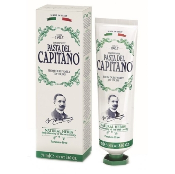 Зубна паста Pasta del Capitano 1905 Natural Herbs, 75 мл - Pampik