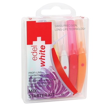 Щетка для межзубных промежутков Easy Flex MIX, 6 шт. - Pampik