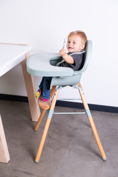 Столик к стулу для кормления Childhome Evolu с силиконовым подносом, мятный (CHEVOTSMI) - Pampik - 11