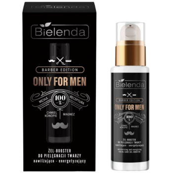 Зволожуючий гель-бустер Bielenda Only for Men Barber Edition, 30 мл - Pampik