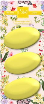 Мило туалетне тверде Shik Липа, 330 г (3 шт. по 110 г) - Pampik