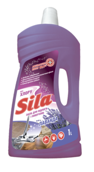 Средство для пола и поверхностей Sila Лаванда, 1 л - Pampik
