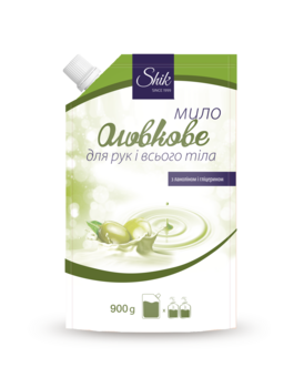 Жидкое крем-мыло Shik Оливковое, 900 г - Pampik