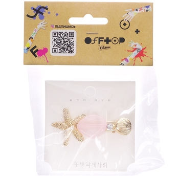 Заколка Offtop Морська Зірка (861774) - Pampik