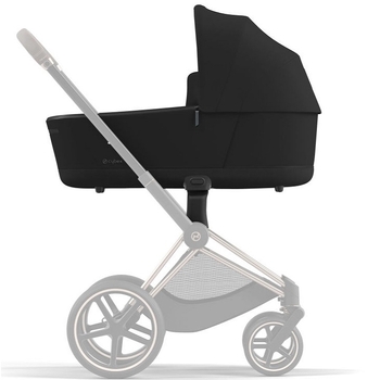 Люлька Cybex Priam Lux Carry Cot Deep Black, черный (522000983) - Pampik - 4
