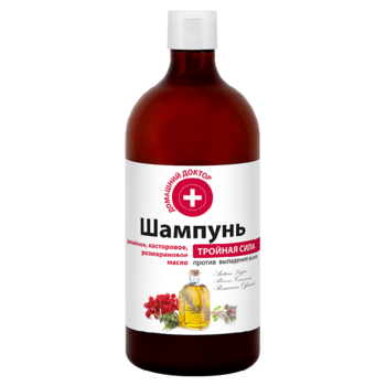 Шампунь Домашний Доктор Потрійна сила, 1 л - Pampik