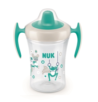 Поїльник Nuk EvolutionTrainer, от 6 мес., 230 мл, зелений (3953131) - Pampik