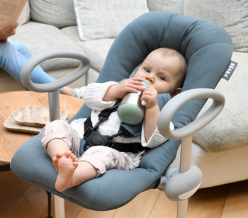 Металевий поїльник Beaba з трубочкою, 250 мл, зелений (913535) - Pampik - 7