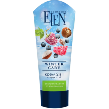 Крем для рук и ног Elen Cosmetics Winter care 2 в 1, 75 мл - Pampik