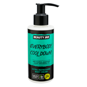 Ультраосвежающий крем для тела Beauty Jar Everybody, Cool Down!, 150 мл - Pampik