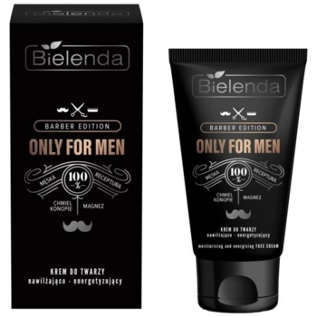 Увлажняющий крем для лица Bielenda Only for Men Barber Edition, 50 мл - Pampik
