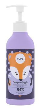 Дитячий гель для душу Yope Orange&Apple, 400 мл - Pampik