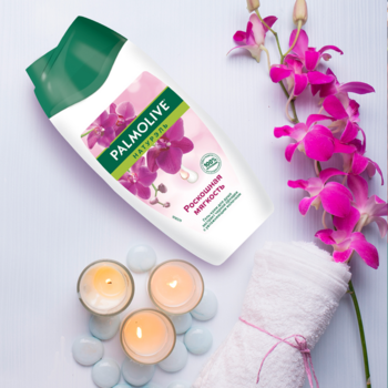 Гель-крем для душу Palmolive Naturals Orchid, 250 мл - Pampik - 4