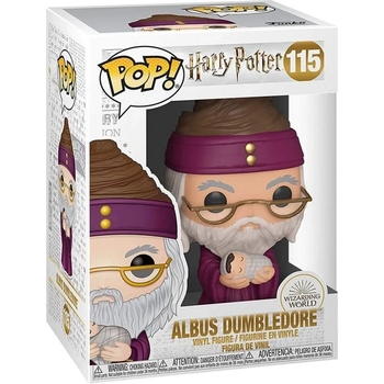 Ігрова фігурка Funko Pop Гаррі Поттер Дамблдор з малюком Гаррі (48067) - Pampik - 3