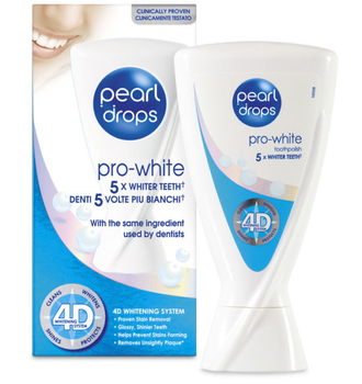 Поліроль Pearl Drops відбілюючий Pro-White, 50 мл - Pampik